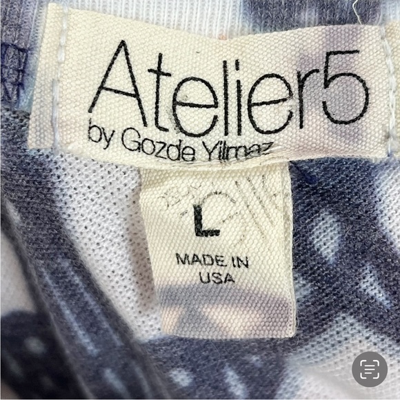 SOLD! Atelier 5 by Gozde Yilmaz Wearable Art Maxi Dress - Picture 6 of 7